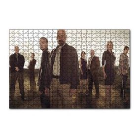 Cakapuzzle Breaking Bad Oyuncuları Bir Arada 120 Parça Ahşap Puzzle