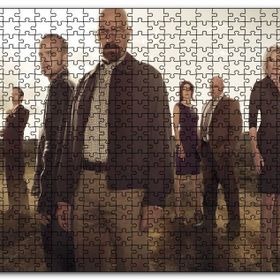 Cakapuzzle Breaking Bad Oyuncuları Bir Arada Mdf 255 Parça Puzzle