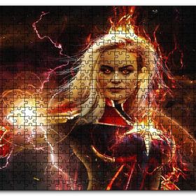 Cakapuzzle Brie Larson Görseli Mdf 120 Parça Puzzle