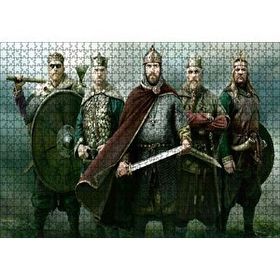 Cakapuzzle Britanyanın Toplam Savaş Destanı Görseli 120 Parça Ahşap Puzzle