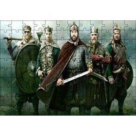 Cakapuzzle Britanyanın Toplam Savaş Destanı Görseli 120 Parça Ahşap Puzzle