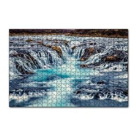 Cakapuzzle Bruarfoss Şelaleleri 120 Parça Ahşap Puzzle