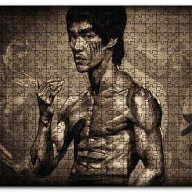 Cakapuzzle Bruce Lee Kungfu Teknikleri Mdf 1000 Parça Puzzle