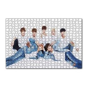 Cakapuzzle BTS Kore Pop Kot Şıklığı 120 Parça Ahşap Puzzle