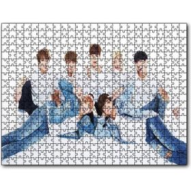 Cakapuzzle Bts Kore Pop Kot Şıklığı Mdf 255 Parça Puzzle