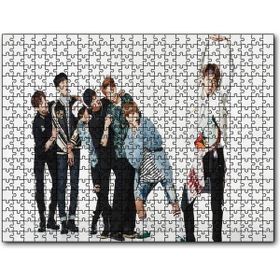 Cakapuzzle Bts Koreli Gençler Şaşırmış Yüzleri Mdf 1000 Parça Puzzle