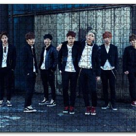 Cakapuzzle Bts Koreli Gençler Sokakta Mdf 500 Parça Puzzle