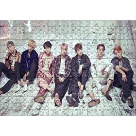 Cakapuzzle BTS Koreli Gençler Yatak Odası Konsepti 120 Parça Ahşap Puzzle