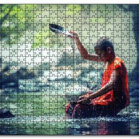 Cakapuzzle Buddhist Çocuk Ahşap 500 Parça Puzzle
