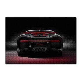 Cakapuzzle Bugatti Chiron Divo Arka Görünüş 120 Parça Ahşap Puzzle