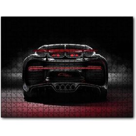 Cakapuzzle Bugatti Chiron Divo Arka Görünüş Mdf 500 Parça Puzzle
