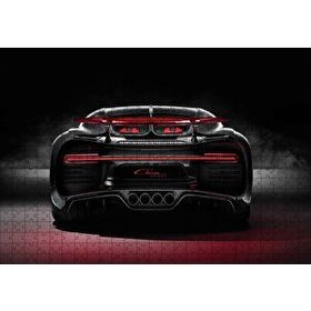 Cakapuzzle Bugatti Chiron Divo Arka Görünüş Mdf 500 Parça Puzzle