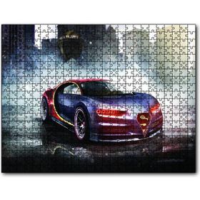 Cakapuzzle Bugatti Chiron Otomobil Ahşap 500 Parça Puzzle