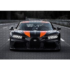 Cakapuzzle Bugatti Chiron Prototip 120 Parça Ahşap Puzzle
