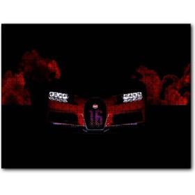 Cakapuzzle Bugatti Farlar ve Ön Panel Mdf 120 Parça Puzzle