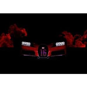 Cakapuzzle Bugatti Farlar ve Ön Panel Mdf 120 Parça Puzzle