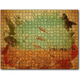 Cakapuzzle Buğday Başaklar Ahşap 1000 Parça Puzzle