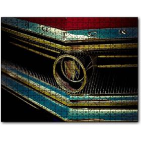 Cakapuzzle Buick Logo ve Ön Panjur Detay Mdf 120 Parça Puzzle
