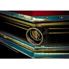 Cakapuzzle Buick Logo ve Ön Panjur Detay Mdf 255 Parça Puzzle