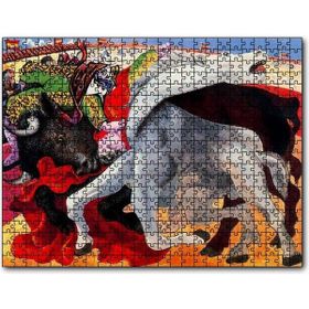 Cakapuzzle Bullfight Death Of The Toreador 1933 By Picasso Mdf 255 Parça Puzzle