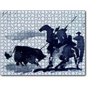 Cakapuzzle Bullfight Scene 1960 By Pablo Picasso Mdf 500 Parça Puzzle