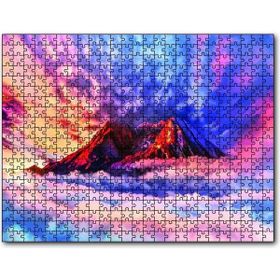 Cakapuzzle Bulutlar Arasındaki Dağ 1000 Parça Puzzle