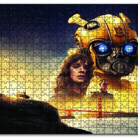 Cakapuzzle Bumblebee Hailee Steinfeld John Ahşap 500 Parça Puzzle