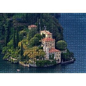 Cakapuzzle Burundaki Muhteşem Manzaralı Şatolar 120 Parça Ahşap Puzzle
