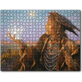 Cakapuzzle Büyücü Kızılderili Görseli Mdf 1000 Parça Puzzle