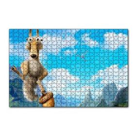 Cakapuzzle Buz Devri Sincap Scrat Ve Fındık Görseli 120 Parça Ahşap Puzzle
