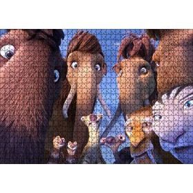 Cakapuzzle Buz Devri Tüm Karakterler 120 Parça Ahşap Puzzle