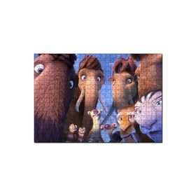 Cakapuzzle Buz Devri Tüm Karakterler Mdf 120 Parça Puzzle
