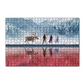 Cakapuzzle Buzlar Kraliçesi Ve Arkadaşları Animasyon 120 Parça Ahşap Puzzle