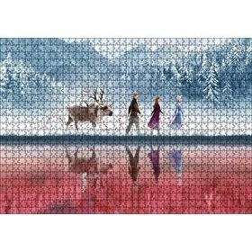 Cakapuzzle Buzlar Kraliçesi Ve Arkadaşları Animasyon 120 Parça Ahşap Puzzle