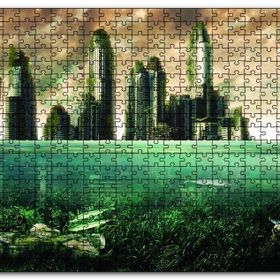 Cakapuzzle Buzulların Erimesi Ahşap 1000 Parça Puzzle