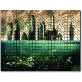 Cakapuzzle Buzulların Erimesi Ahşap 255 Parça Puzzle