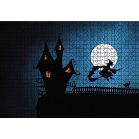 Cakapuzzle Cadı Evi 120 Parça Ahşap Puzzle