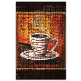 Cakapuzzle Cafe Do Bra Fair Trade Kahve Keyfi Göseli Ahşap 1000 Parça Puzzle
