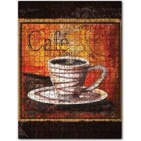 Cakapuzzle Cafe Do Bra Fair Trade Kahve Keyfi Göseli Ahşap 500 Parça Puzzle