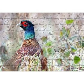 Cakapuzzle Çalılıklar Arasındaki Sülün 120 Parça Ahşap Puzzle