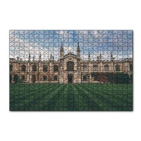 Cakapuzzle Cambridge Üniversitesi Kampüsü 120 Parça Ahşap Puzzle