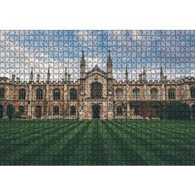 Cakapuzzle Cambridge Üniversitesi Kampüsü 120 Parça Ahşap Puzzle