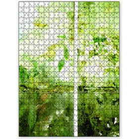 Cakapuzzle Camdan Duvar Eski Ahşap 500 Parça Puzzle