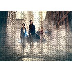 Cakapuzzle Canavarlar Bloklar Arasında Ahşap 1000 Parça Puzzle