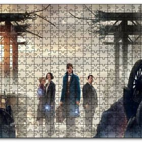 Cakapuzzle Canavarlar Yıkıntılar Arasında Ahşap 500 Parça Puzzle