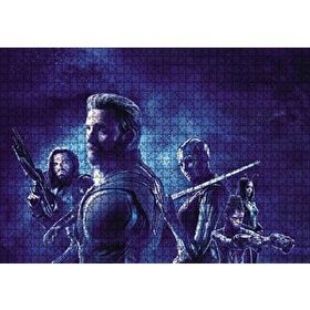 Cakapuzzle Captain America ve Arkadaşları 120 Parça Ahşap Puzzle
