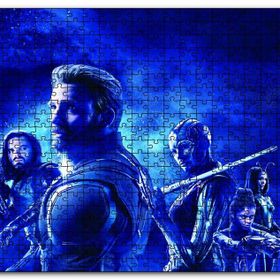 Cakapuzzle Captain America ve Arkadaşları Ahşap 255 Parça Puzzle