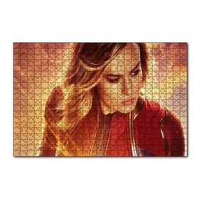 Cakapuzzle Captain Marvel Brie Larson 2 120 Parça Ahşap Puzzle