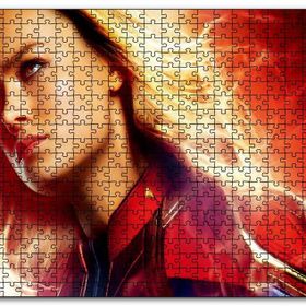 Cakapuzzle Captain Marvel Brie Larson Mdf 120 Parça Puzzle