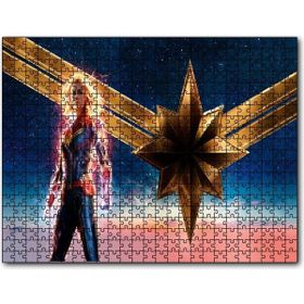 Cakapuzzle Captain Marvel Brie Larson Mdf 120 Parça Puzzle